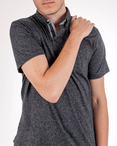 Grindle Men's Jersey Polo Shirt by Alexander Julian