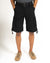 Black Belted Cargo Short