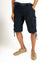 Navy Camo Belted Cargo Short