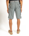Lt Grey Belted Cargo Short