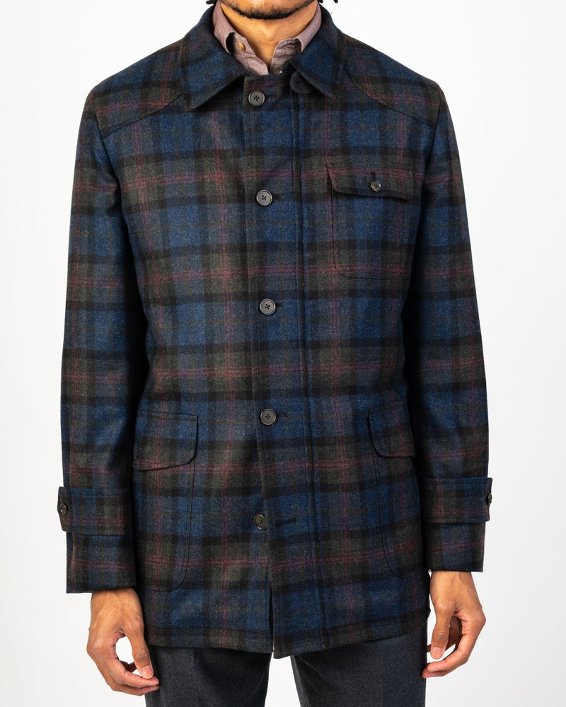 Tartan Plaid Field Jacket