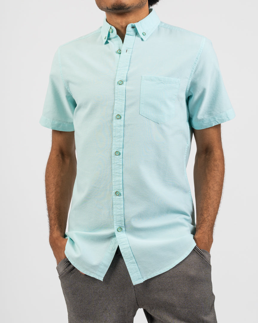 Mint Organic Oxford Shirt