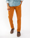 Pumpkin Stretch Sateen Slim-Fit Chino