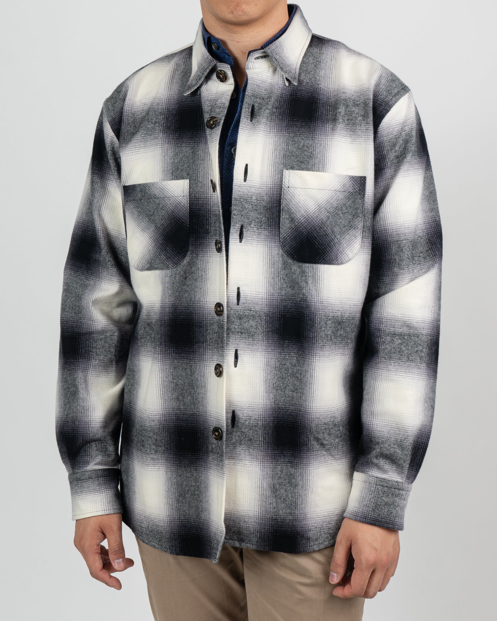 TV Test Pattern Overshirt - Alexander Julian TV Test Pattern Overshirt - Alexander Julian