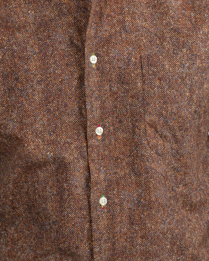 Rust Tweed Shirt