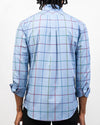 Lt Blue Tattersall Shirt