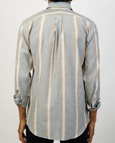 Khaki Stripe Shirt
