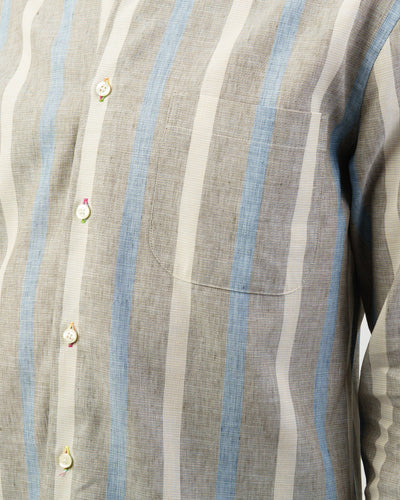 Khaki Stripe Shirt