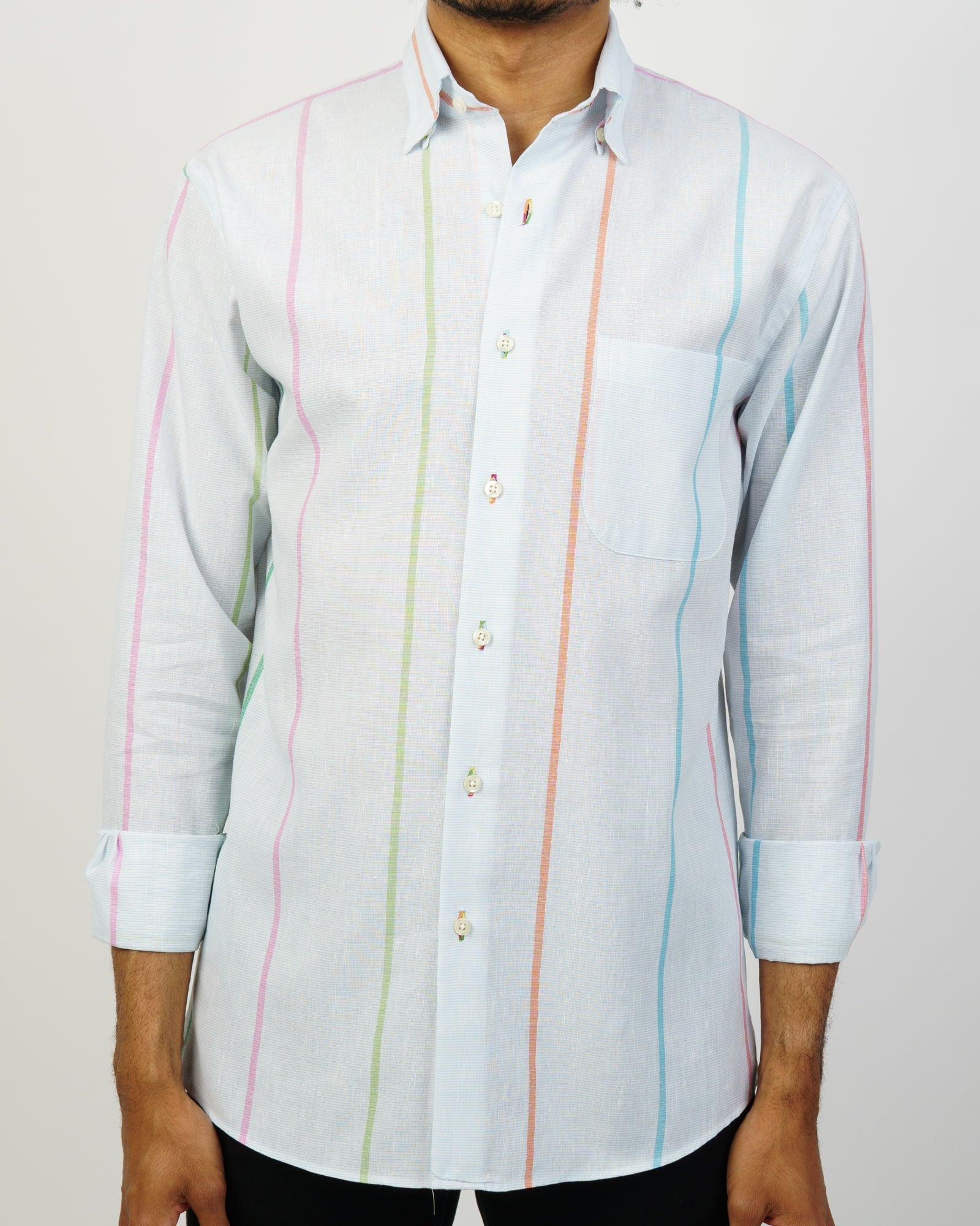 No Repeat Stripe Shirt