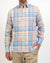 Gingham Plaid Linen Slim-Fit Shirt