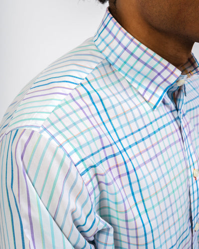 CHECK + Mate Cotton Slim-Fit Shirt