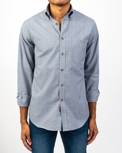 Thousand Color Check Slim-Fit Shirt