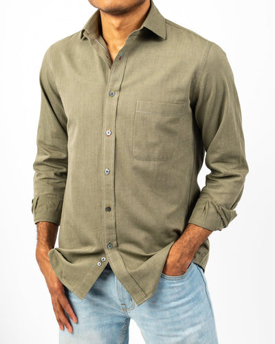 Eno Twill - Meadow Slim-Fit Shirt