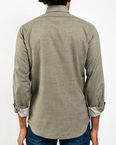 Green Heather Organic Cotton Shirt