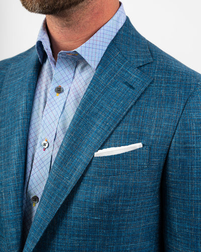 Davis Bias Check Slim-Fit Shirt